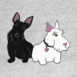 Scottie Dogs Best Friends T-Shirt